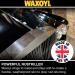 Hammerite Waxoyl Car Underseal And Rust Protection Black 400Ml Aerosol 000109