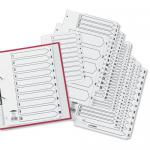 Concord Classic Index 1-54 Mylar-reinforced Punched 4 Holes 150gsm A4 White Ref 05401/CS54 000892