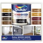 Dulux Woodsheen Stain & Varnish 250ml ANTIQUE PINE 005520