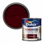 Dulux Woodsheen Stain & Varnish Rich Mahogany Interior or Exterior 250ml 005587