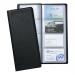 5 Star Office Classic Business Card Book PVC 64 Pockets for 128 Cards 278x120mm Black