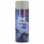 Plastikote Zinc Paint Primer 400ml Spray Can Protecting and Sealing surfaces against Rust 007997