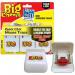 The Big Cheese Quick Click Mouse Trap - Triple Pack, White 008052