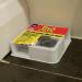 The Big Cheese Ready-Baited Mouse Killer Station - Twinpack, White 008243