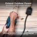 Masterplug Garden Extention Lead, 10 Metre, Black 010561