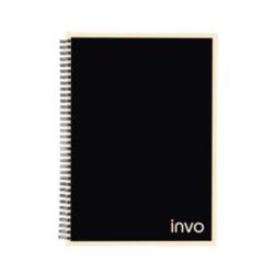 Cheap Stationery Supply of Invo Premium (A4) Wirebound Book Ruled (Pack of 3) 108134-XX500 Office Statationery