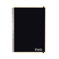 Cheap Stationery Supply of Invo Premium (A4) Polypropylene Wirebound Notebook Ruled (Pack of 3) 108136-XX500 Office Statationery