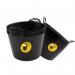 Xtrade Flexitub Black 25L Recycled Building Site Garden Clearing Stables 011296