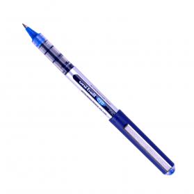 Uni-ball Eye UB150 Rollerball Pen Micro 0.5mm Tip 0.3mm Line Blue Ref 16255200 Pack of 12 013097