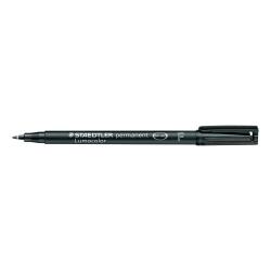 Cheap Stationery Supply of Staedtler 318 Lumocolor Permanent Pen Fine 0.6mm Line Black 318-9 Pack of 10 013542 Office Statationery