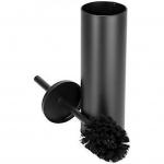 Croydex Toilet Holder with Brush Matt Black 014332