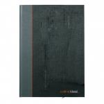 Collins Ideal Notebook Casebound 80gsm Ruled 192pp A4 Black/Green Ref 6428 014483