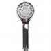 Croydex Amalfi Replacement Shower HeadHandset, Chrome Plated ABS Plastic 016121