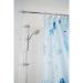 Croydex Amalfi Replacement Shower HeadHandset, Chrome Plated ABS Plastic 016121