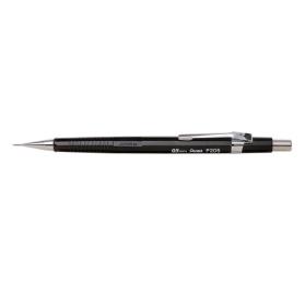 Pentel P205 Mechanical Pencil with Eraser Steel-lined Sleeve with 6 x HB 0.5mm Lead Ref P205 Pack of 12 016239