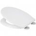 Croydex Constance Flexi-Fix White Universal Toilet Seat Soft Close 016519