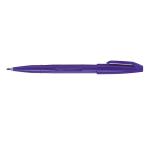 Pentel Sign Pen S520 Fibre Tipped 2.0mm Tip 1.0mm Line Blue Ref S520-C [Pack 12] 016611
