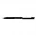 Pentel JM20 Fountain Pen Disposable Dual-sided Fibre-Nib 0.3-0.4mm Line Black Ref JM20MB-A [Pack 12]