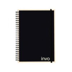 Cheap Stationery Supply of Invo Premium (A5) Polypropylene Wirebound Notebook Ruled - Pack of 3 (2 for 1) From October to December 2015 108137XX Office Statationery