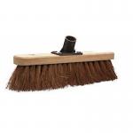 Castledale 12 Inch Coco Brush Head with Plastic Pole Socket 020735