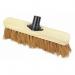 Castledale 12 Inch Coco Brush Head with Plastic Pole Socket 020735