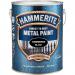 Hammerite Metal Paint Hammered Black Direct to Rust 2.5L Tin 023192