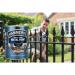 Hammerite Metal Paint Hammered Black Direct to Rust 2.5L Tin 023192