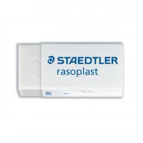 Staedtler Rasoplast Eraser Self-cleaning 43x18x12mm Ref 526B30 Pack of 30 023700