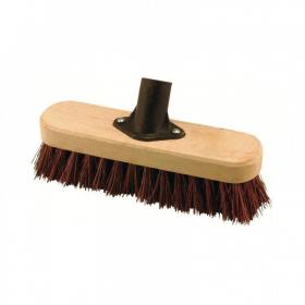 Castledale Wooden Deck Scrubbing Brush Head 9” 23cm With Bassine Fibres 024307