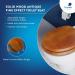 Croydex Antique Pine Effect Toilet Seat - Solid Wood Toilet Seat 027441