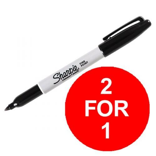 Kauwgom Opmerkelijk Wreed Sharpie Permanent Marker Fine Tip 1.0mm Line (Black) S0810930-1234