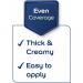 Dulux Matt Emulsion Paint For Walls And Ceilings - First Dawn 2.5 Litres 029082