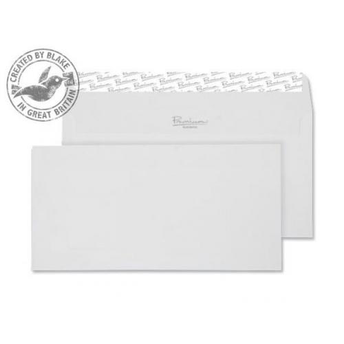 Cheap Stationery Supply of Blake Premium Business (DL) Wallet Peel and Seal (110mm x 220mm) 120g/m2 Wove Envelopes (Brilliant White) Pack of 500 Offer: Receive FREE Biscuits (October - December 2016) 35882-XX810 Office Statationery