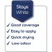 Dulux Quick Dry Satinwood Paint For Wood And Metal, Pure Brilliant White, 2.5 L 034124