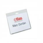 Durable Security Name Badges Without Clip 60x90mm Ref 813519 [Pack 20] 036134