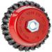 Hilka Tools 4” (100mm) M14 Knotted Wire Cup Brush 036616