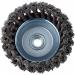 Hilka Tools 4” (100mm) M14 Knotted Wire Cup Brush 036616