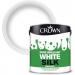 Crown Paint Silk Emulsion Interior Walls and Ceilings Pure Brilliant White 2.5L 039537