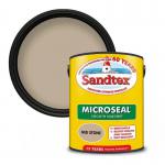 Sandtex Microseal Smooth Masonry Paint Mid Stone 5 Litre 040238