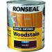 Ronseal Walnut Satin Woodstain Soft or Hard Wood Quick Drying 250ml 040469