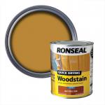 Ronseal Natural Oak Satin Woodstain Soft or Hard Wood Quick Drying 2.5L 040550
