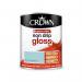 Crown Retail Non Drip Gloss Duck Egg Blue 750ml 042093