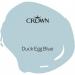 Crown Retail Non Drip Gloss Duck Egg Blue 750ml 042093