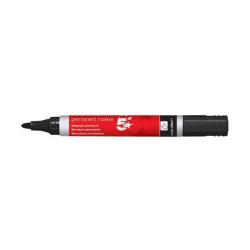 Cheap Stationery Supply of 5 Star Office Permanent Marker Xylene/Toluene-free Smearproof Bullet Tip 2mm Line (Black) Pack of 12 *2017 Mailer* 296077-XX333 Office Statationery