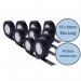 Black PVC DENCON Electrical Tape 19mm x 20M Insulation Tape (Pack of 1-10) 044529