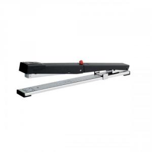 Image of Rexel Long Arm Full Strip Stapler BlackChrome 01025 047241