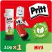 Pritt Glue Stick 11g Safe & Child-Friendly Craft Glue Ideal for Arts & Crafts Activities 048058
