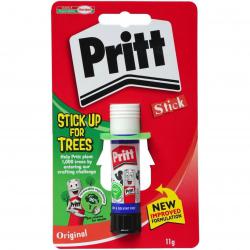 Pritt Glue Stick 11g Safe & Child-Friendly Craft Glue Ideal for Arts & Crafts Activities 048058