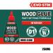 EVO-STIK Wood Glue Interior Extra Strong Fast Setting Dries Clear 1 x 1000ml 048389