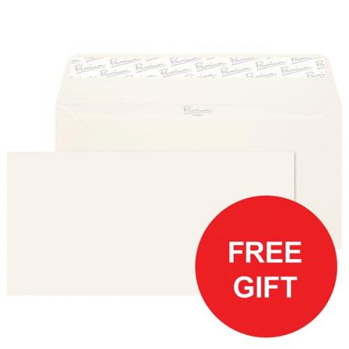 Cheap Stationery Supply of Blake Premium Business (DL) Wallet Peel and Seal (110mm x 220mm) 120g/m2 Envelopes (High White Laid) Pack of 500 Offer: Receive FREE Soft Toy (April - June 2017) 39882-XX729 Office Statationery